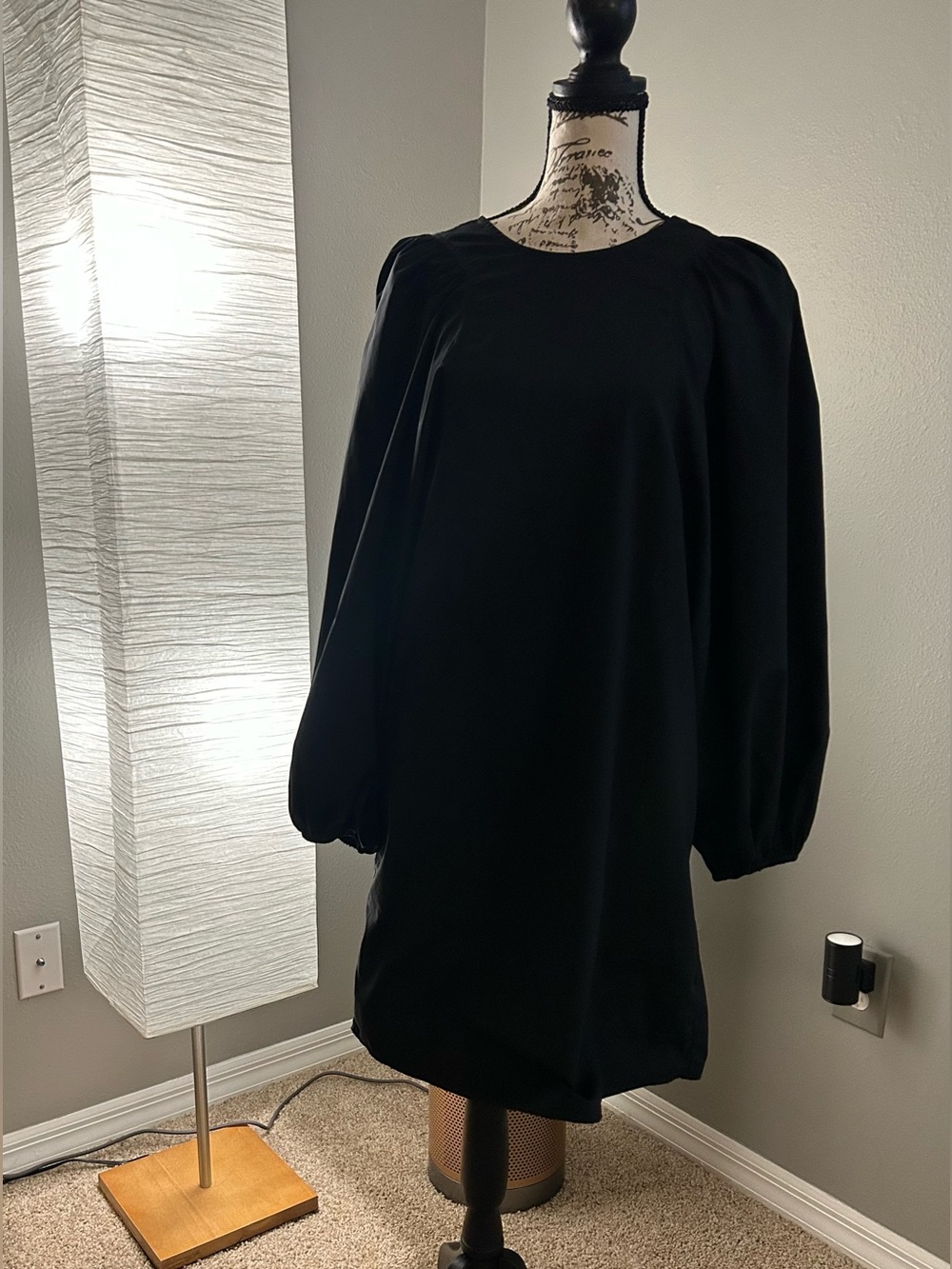 H&M Black Shift Dress